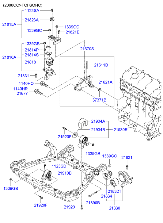 Hyundai 1339610003 - Nut, exhaust manifold parts5.com