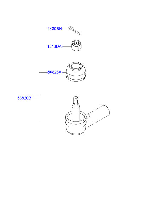 KIA 56820-25000 - Rooliots parts5.com