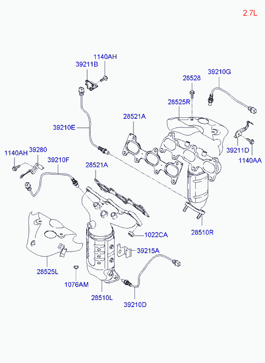 KIA 3921037513 - Αισθητήρας λάμδα parts5.com