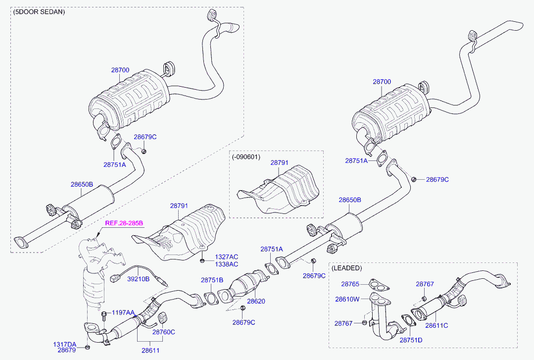 Hyundai 39210-23950 - Sonde lambda parts5.com