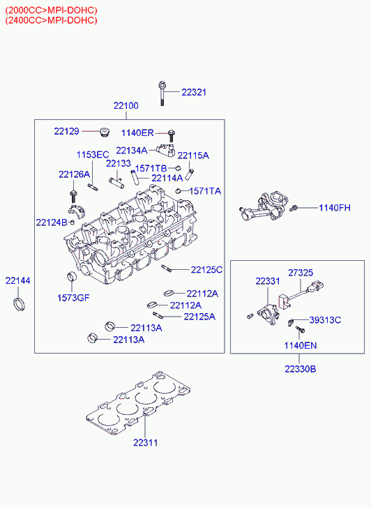 KIA 22144 39000 - Уплотняющее кольцо, коленчатый вал parts5.com