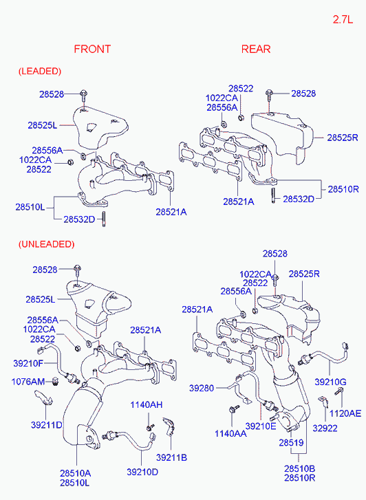 KIA 39210-37520 - Lambda sonda parts5.com