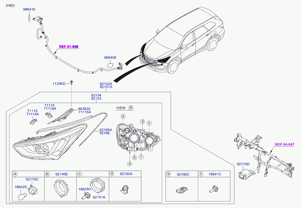 KIA 921613R010 - Λυχνία, φώτα πορείας ημέρας parts5.com