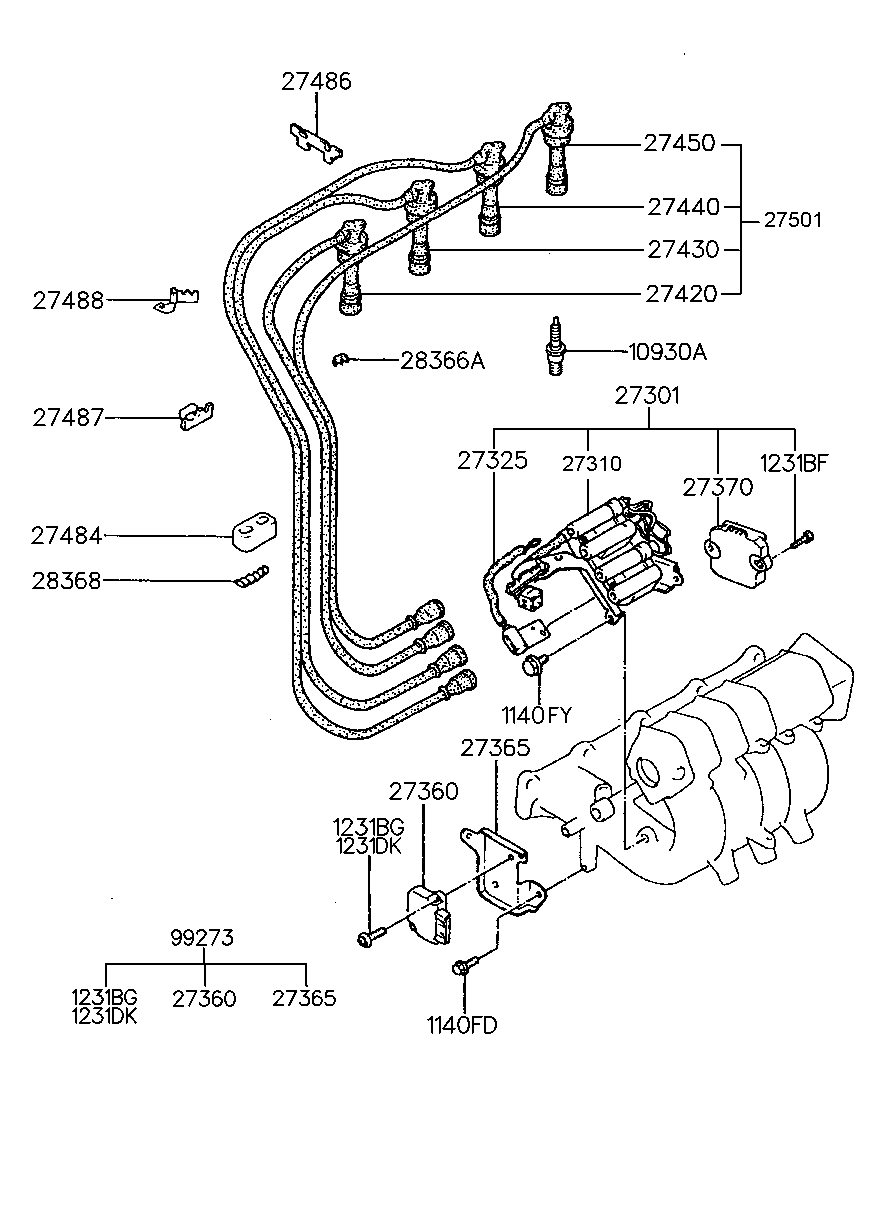 KIA 18811 11060 - Μπουζί parts5.com