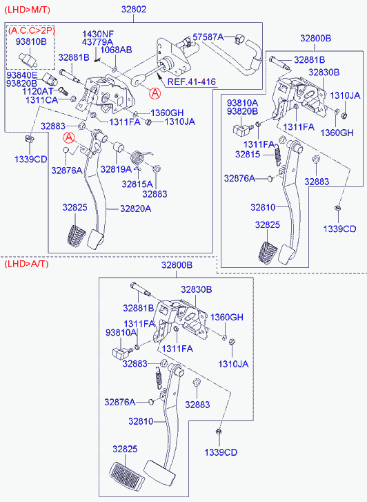 Hyundai 93810-3K000 - Brake Light Switch parts5.com