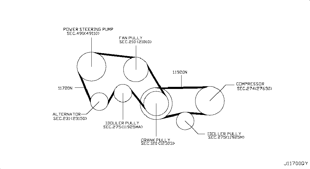 IME 11720-4P10A - Пистов ремък parts5.com