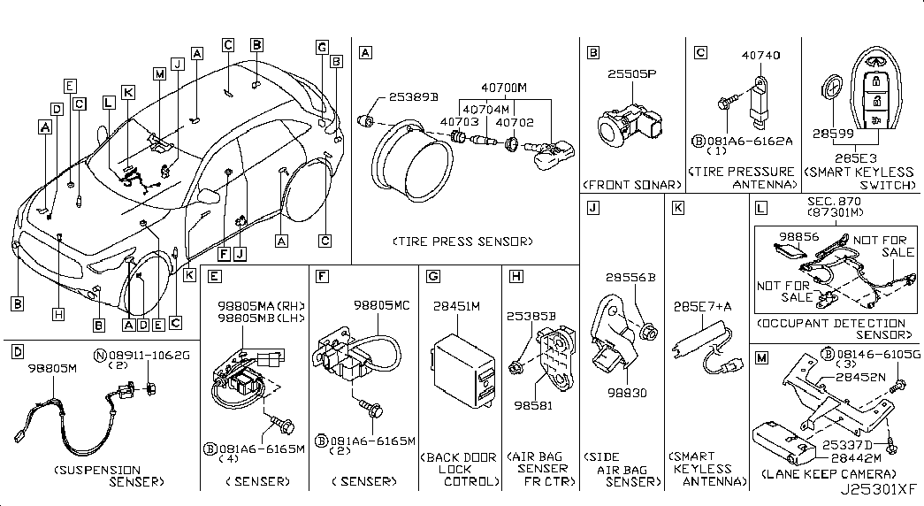 NISSAN 40700JY00C - Датчик давления в шинах parts5.com