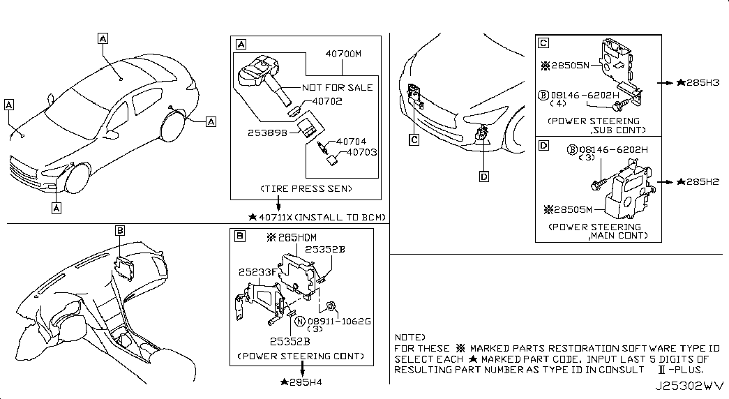 NISSAN 407003JA0B - Senzor kolesa, Sistem za kontrolo pritiska v pnevmatikah parts5.com