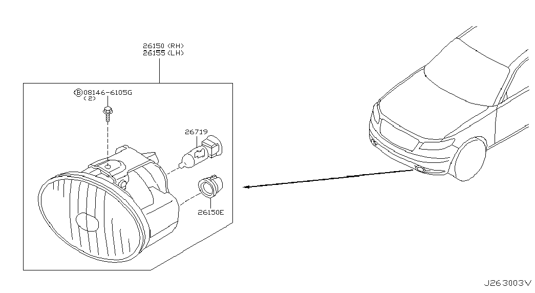 NISSAN 26296-89921 - Лампа накаливания, фара с автоматической системой стабилизации parts5.com