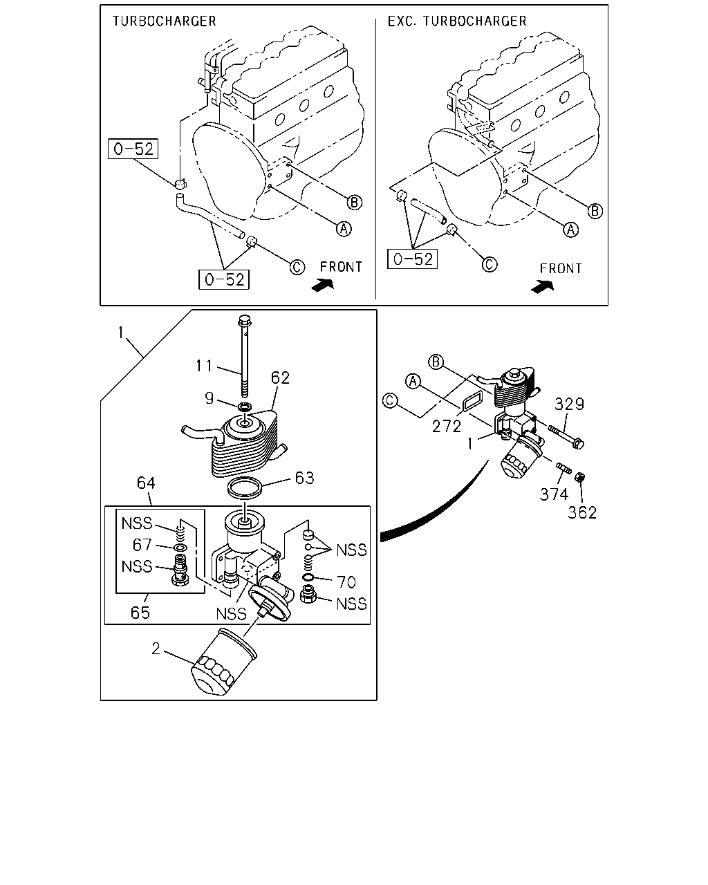 ISUZU 8-94456-741-2 - Öljynsuodatin parts5.com