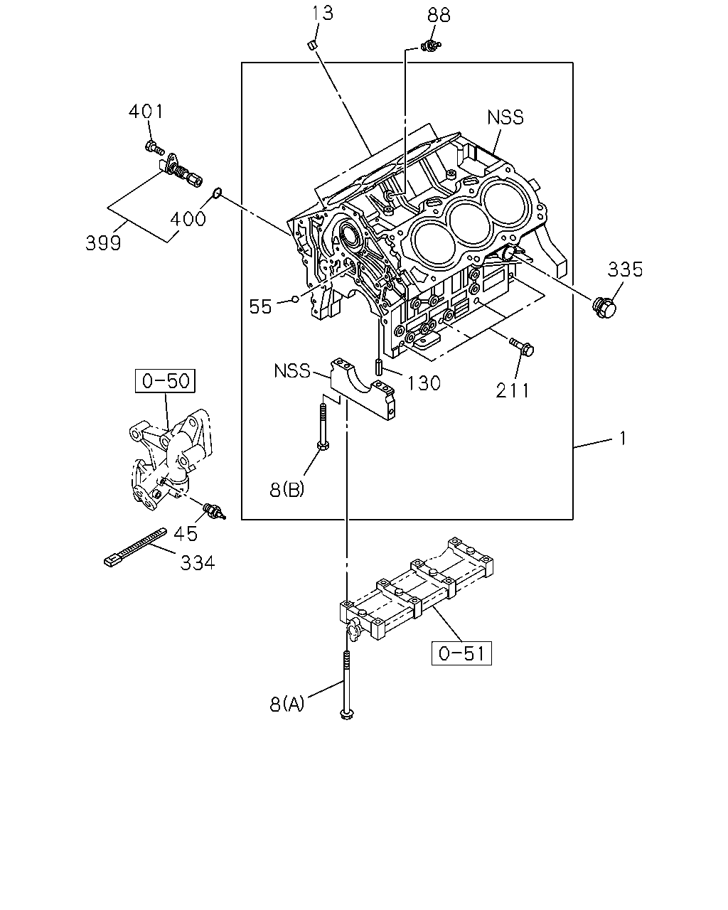 Honda 8-94312-940-0 - Senzor, tlak ulja parts5.com