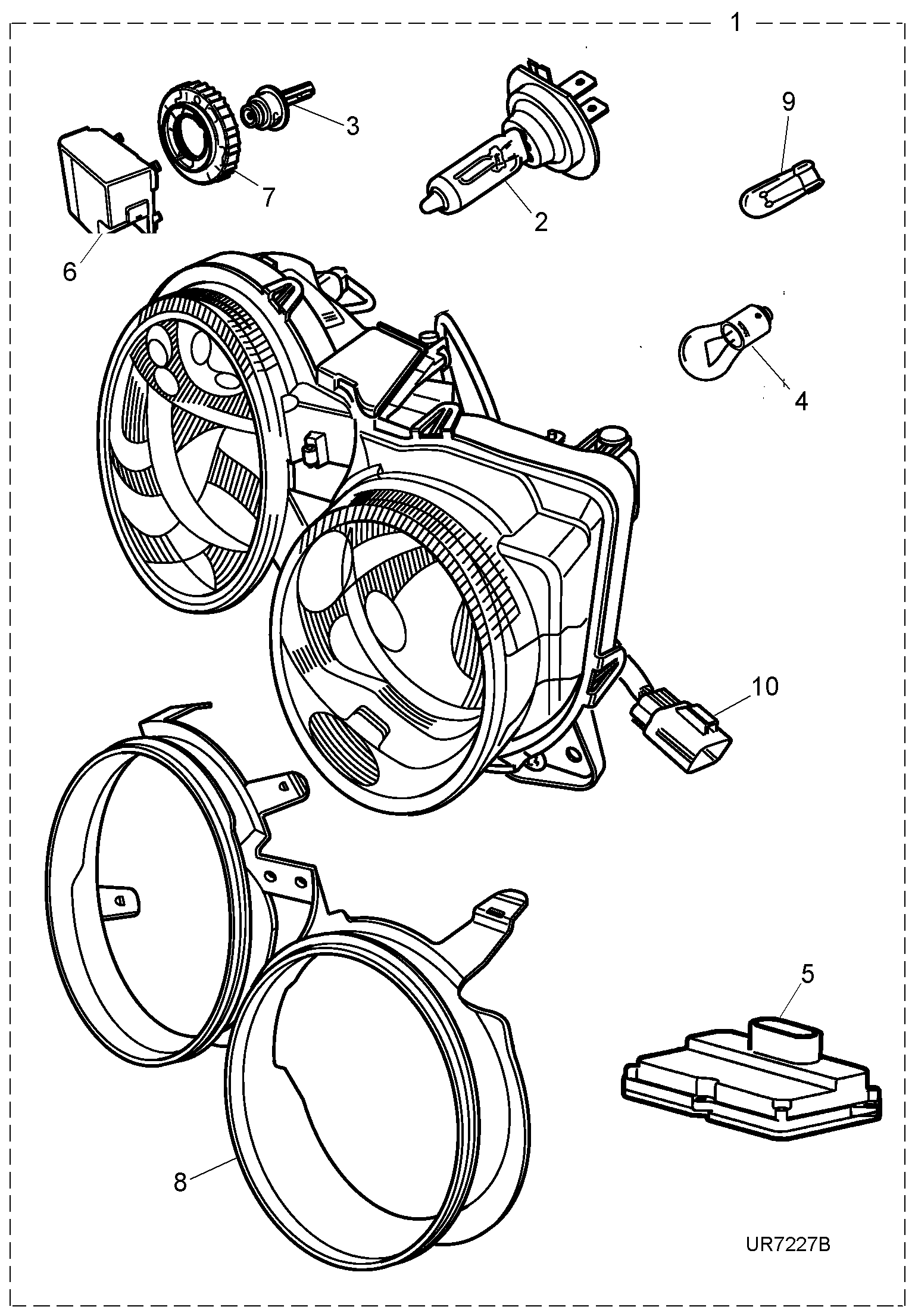 Jaguar C2S52482 - Sterownik, oświetlenie parts5.com