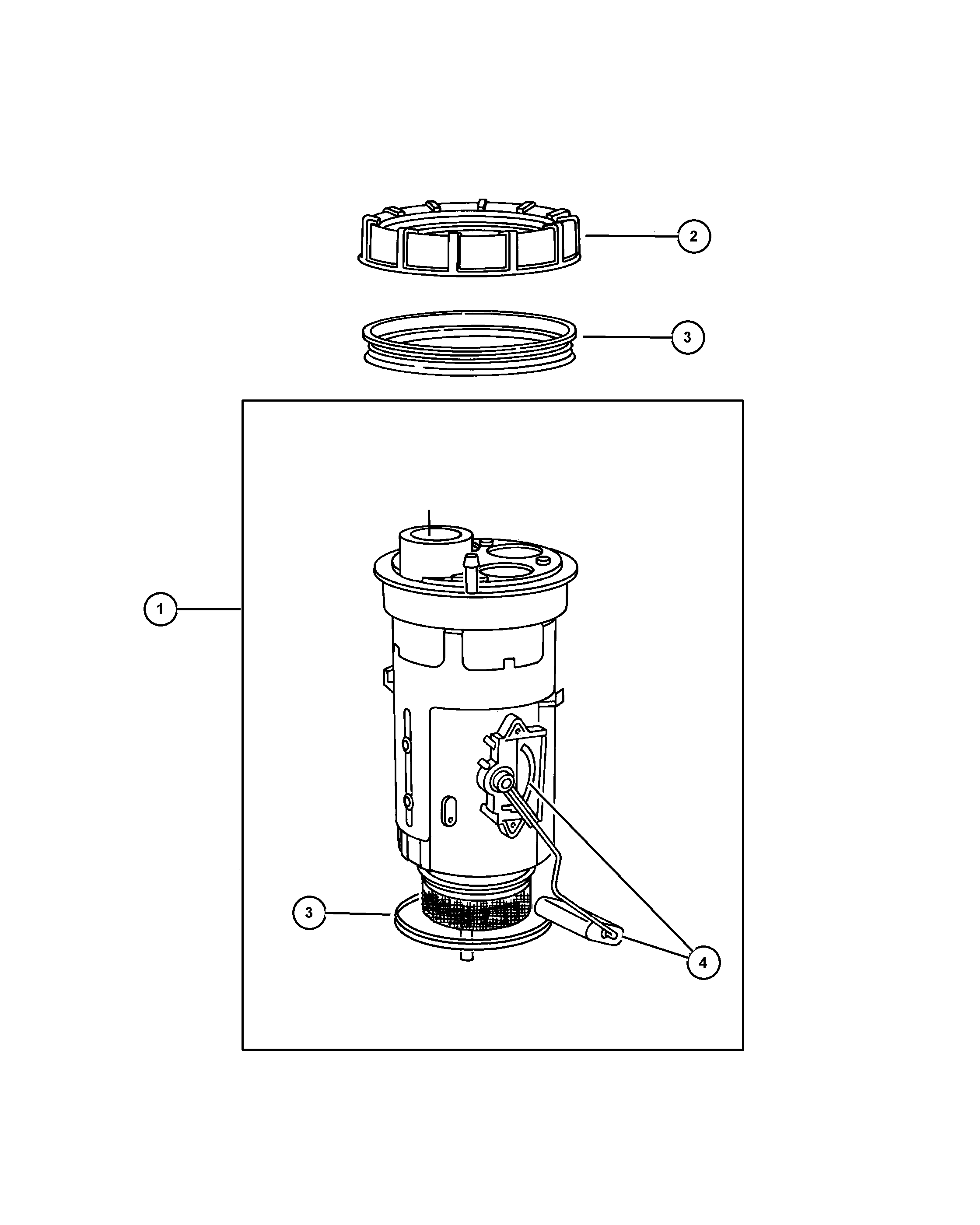 Chrysler 5018 056AB - MODULE PACKAGE FUEL PUMP/LEVEL UNIT parts5.com