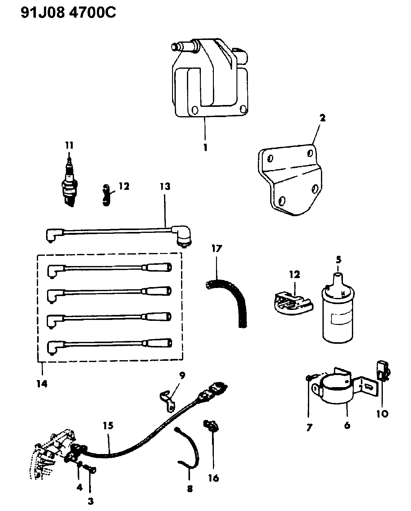 Jeep 463 8128 - Sensor, crankshaft pulse parts5.com