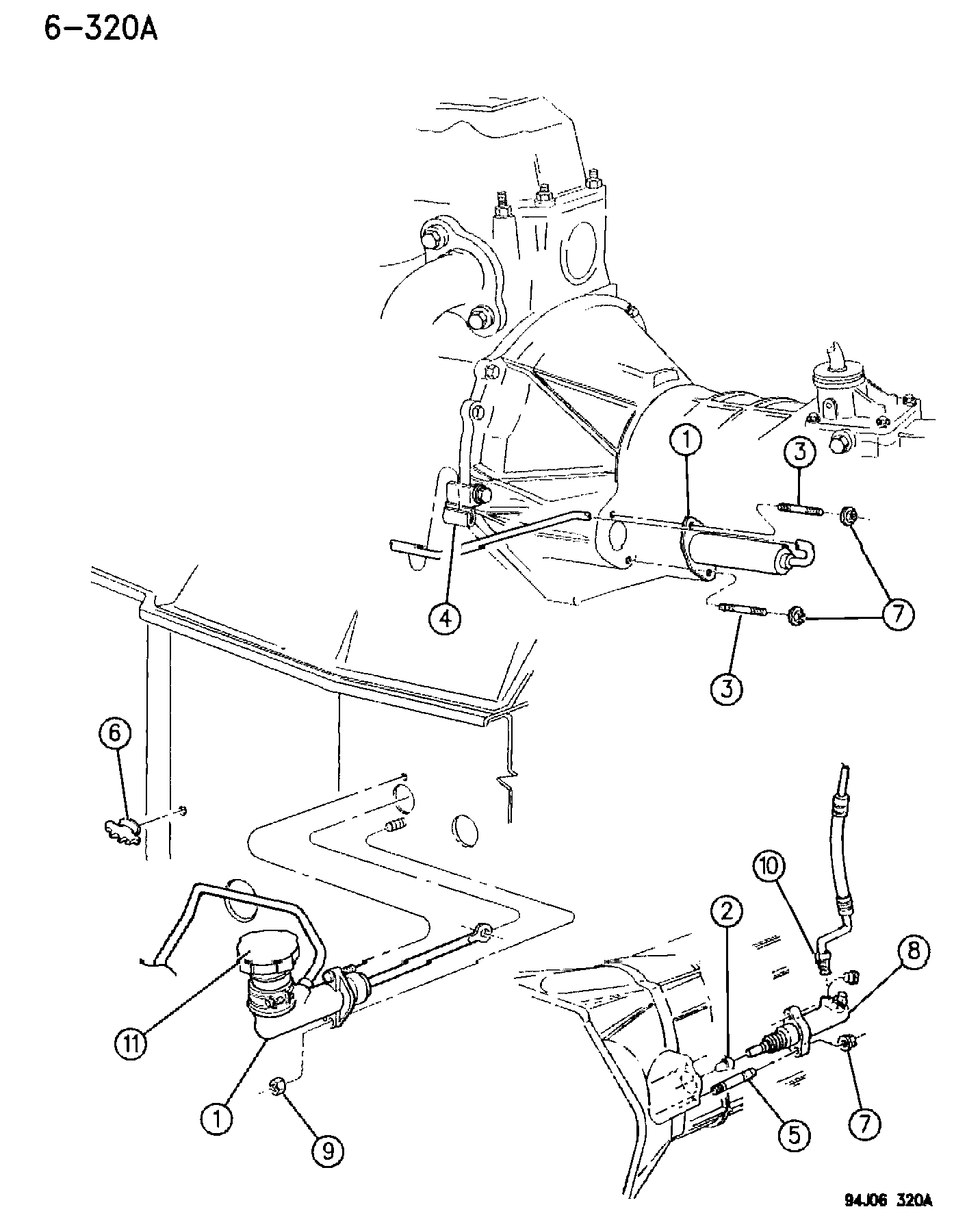 Jeep 5210 7701 - Cilindru receptor ambreiaj parts5.com