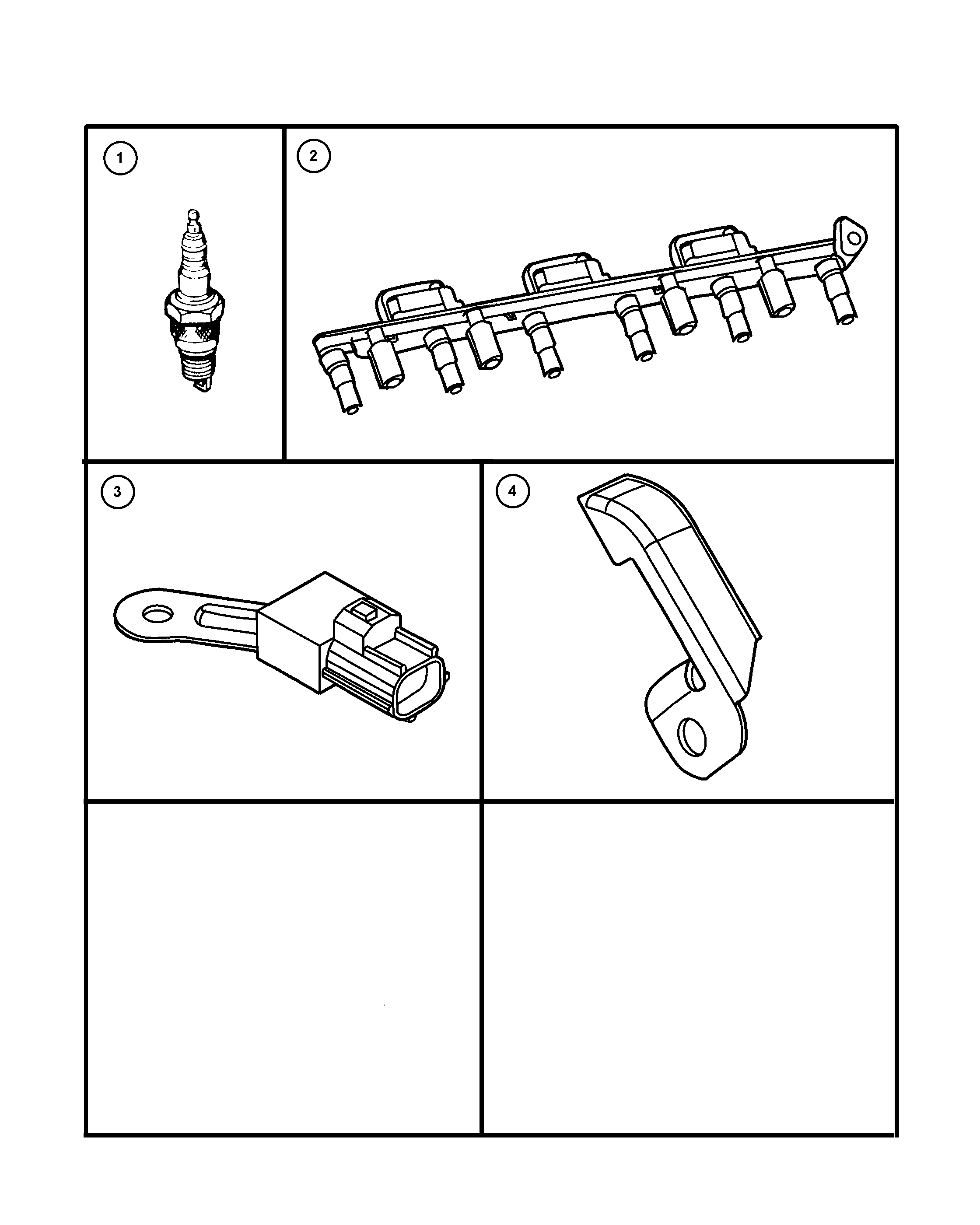 Chrysler SPRC1 2MCC4 - Bujii parts5.com