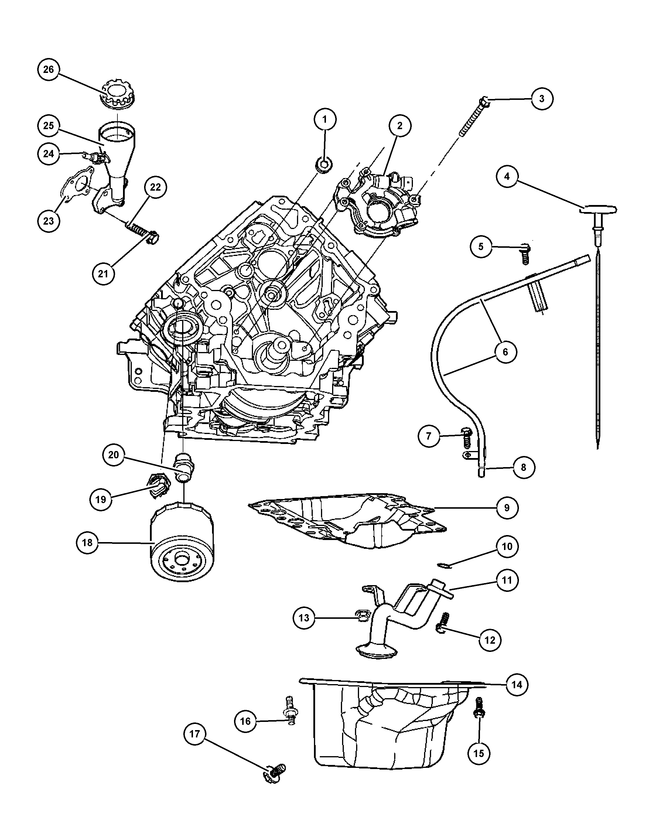 Chrysler 4781 452BB - Öljynsuodatin parts5.com