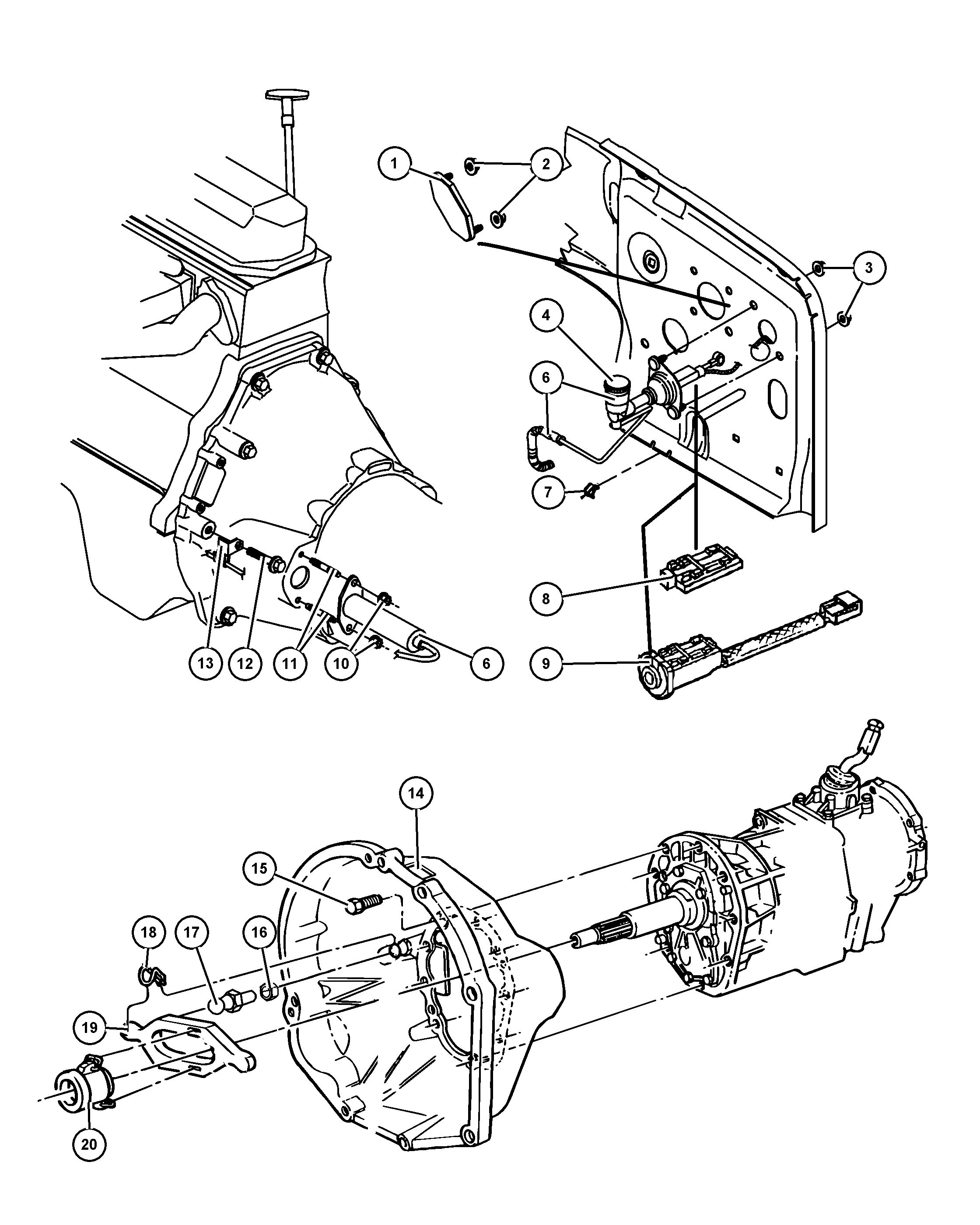 Chrysler 5 3008 342 - Rulment de presiune parts5.com