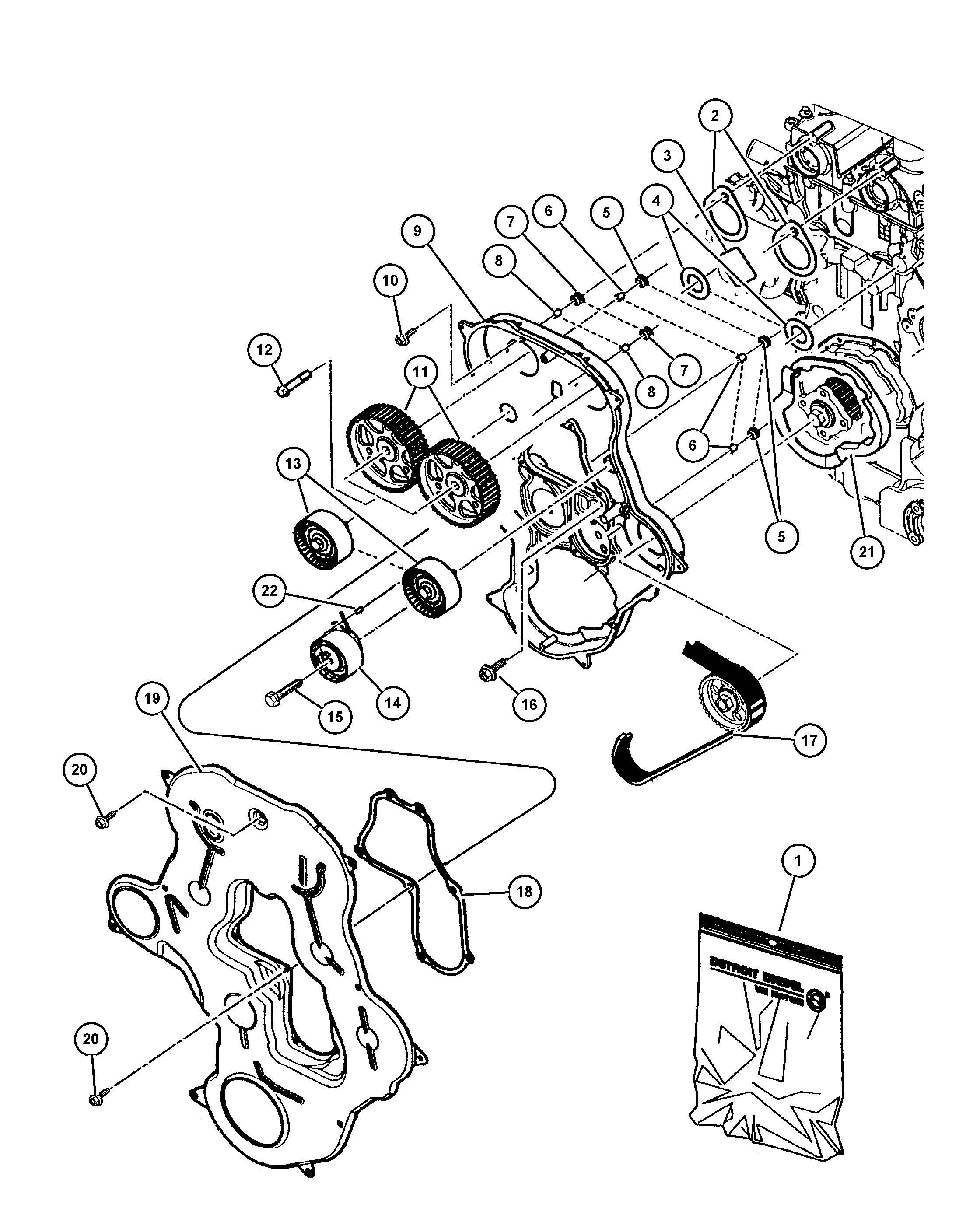 Jeep 5066 826AA - Rola intinzator,curea distributie parts5.com