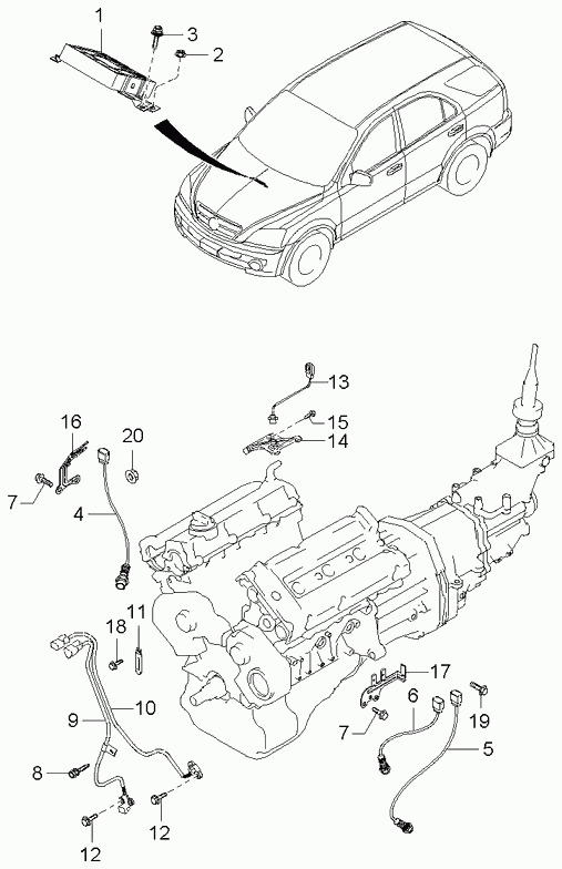 KIA 39210 39820 - Lambdaszonda parts5.com