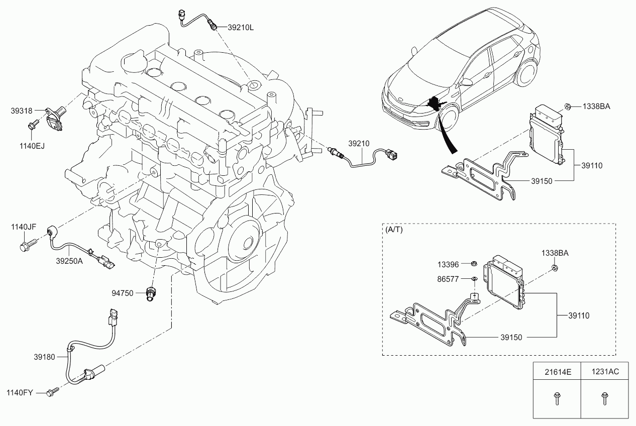 KIA 391802B100 - Senzor impulsuri, arbore cotit parts5.com