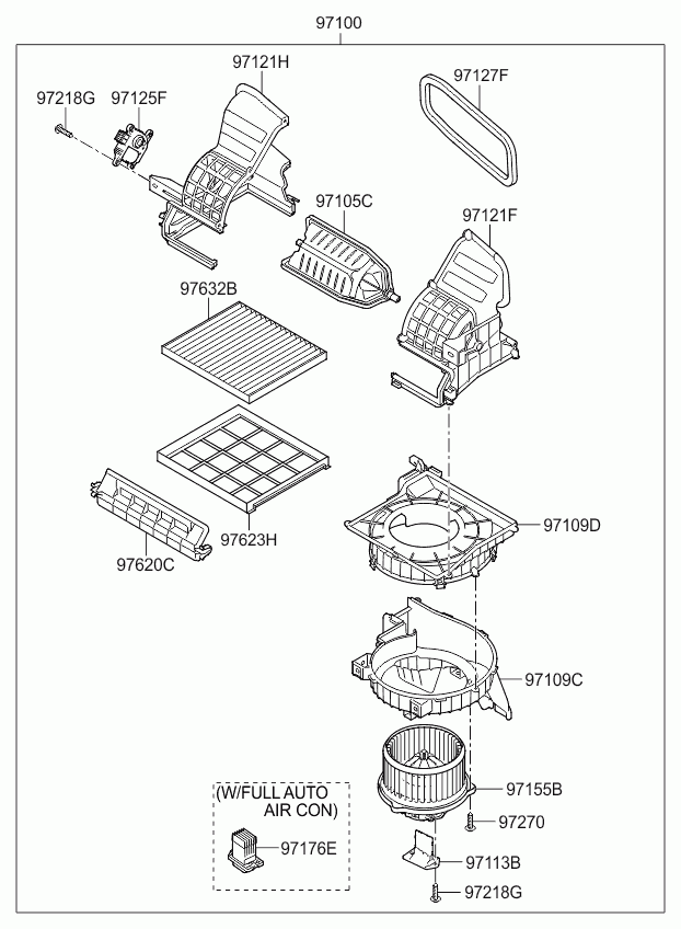 KIA 97133-4L000 - Filtru, aer habitaclu parts5.com