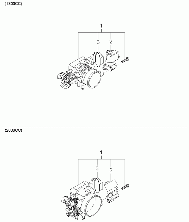 KIA 0K9A5-18911 - Andur,drosselklapiasend parts5.com