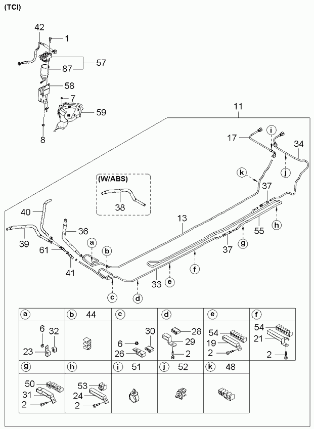 Hyundai 31922-3A850 - Palivový filtr parts5.com