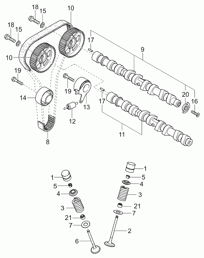 Buessing 24810-2X700 - Rola ghidare / conducere, curea distributie parts5.com