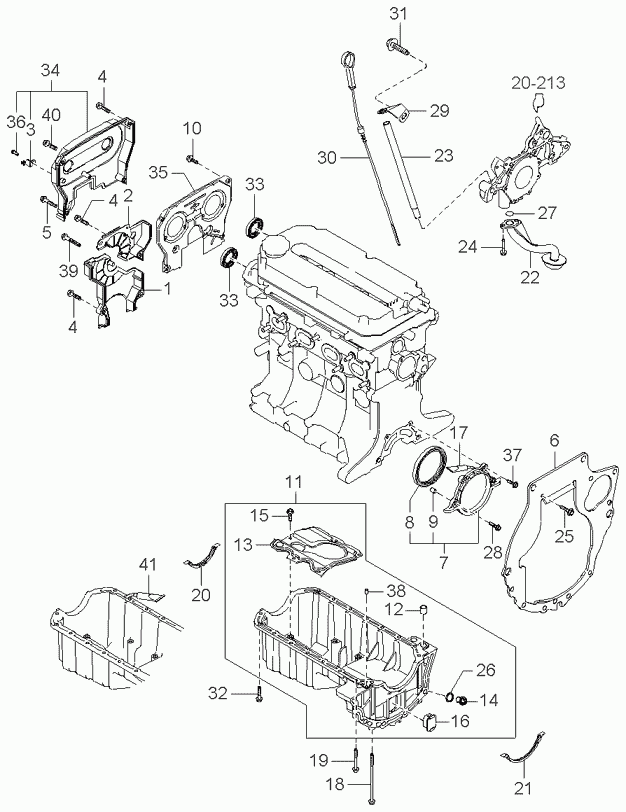 KIA 21512-2X000 - Болтова пробка, маслен картер parts5.com