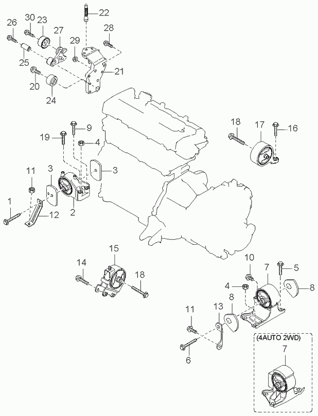 Mitsubishi 2481038001 - Rihmapinguti,Hammasrihm parts5.com