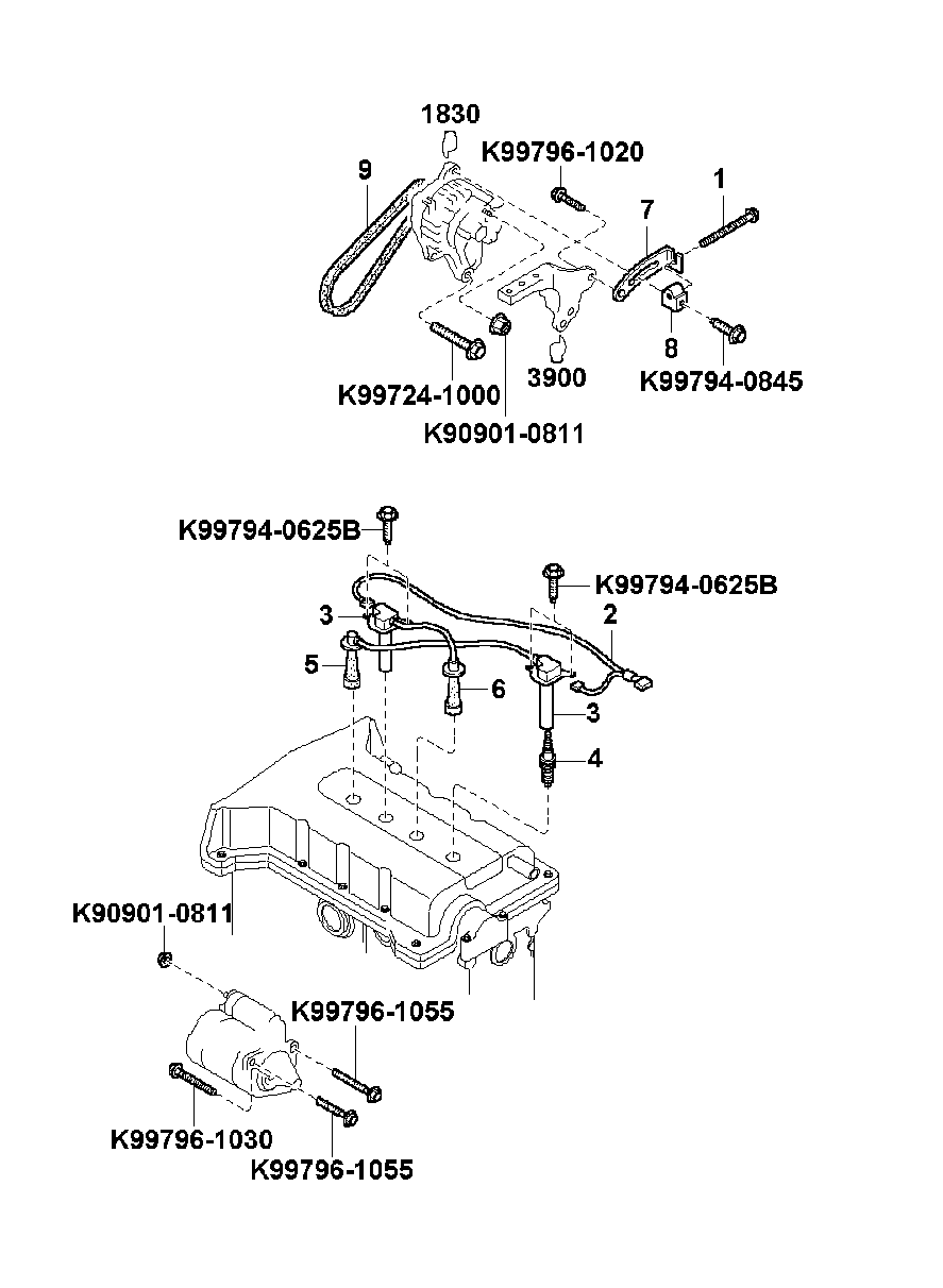 KIA 0K01A-18-110 - Svećica za paljenje parts5.com