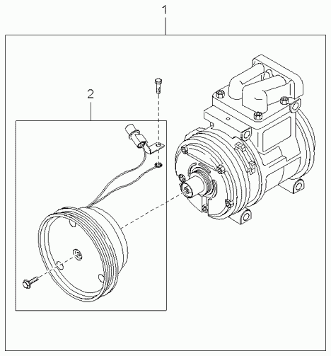 Hyundai 0K72B61450E - Regulacijski ventil, kompresor parts5.com