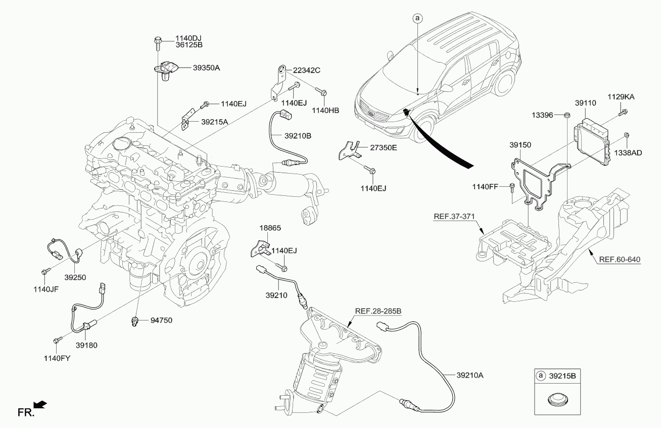 KIA 39210-2E210 - Senzor, pritisk izpuha parts5.com