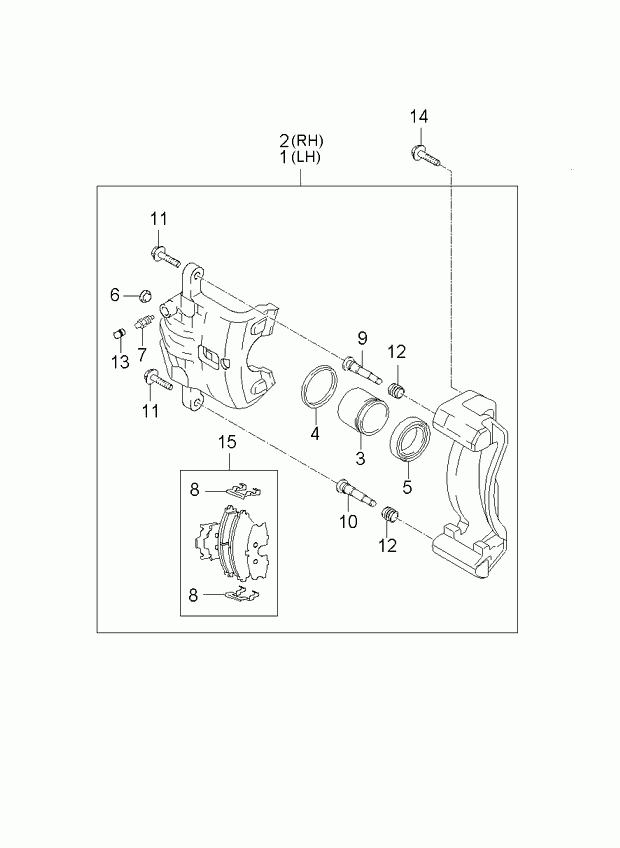 Hyundai 58101-1FE00 - Set placute frana,frana disc parts5.com