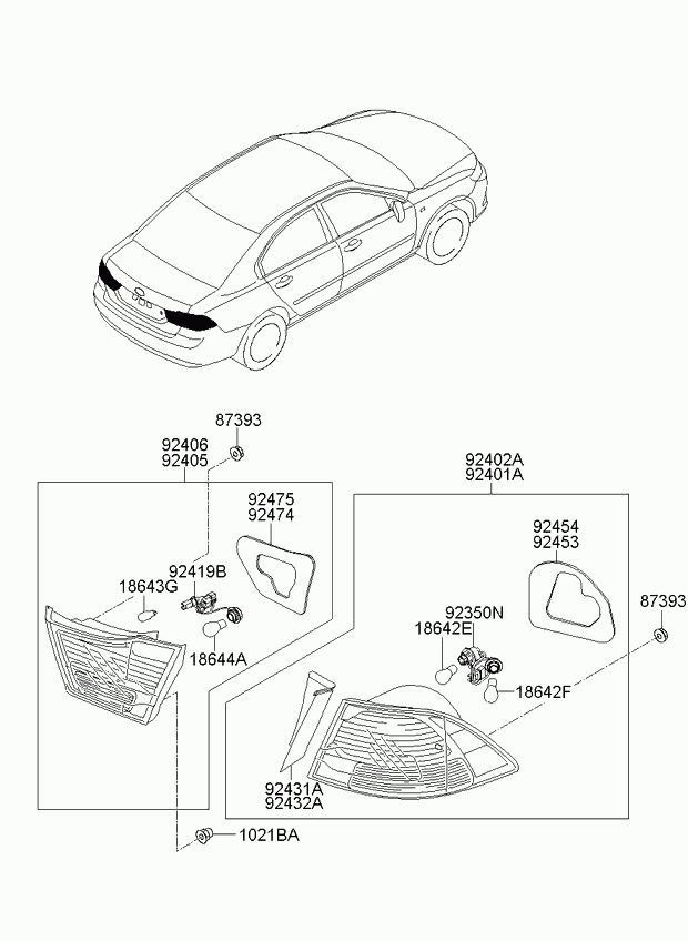 KIA 18643-16004N - Lámpara incandescente, panel de instrumentos parts5.com