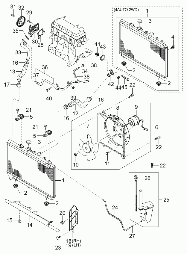 KIA 0K2C0-15-171A - Termostat, chladivo parts5.com