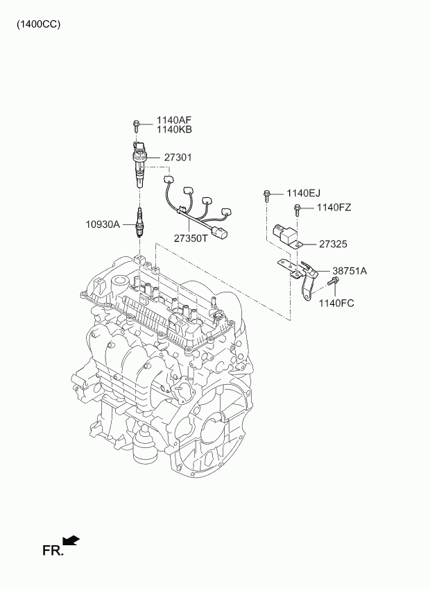 KIA 27301-03110 - Bobina de inductie parts5.com