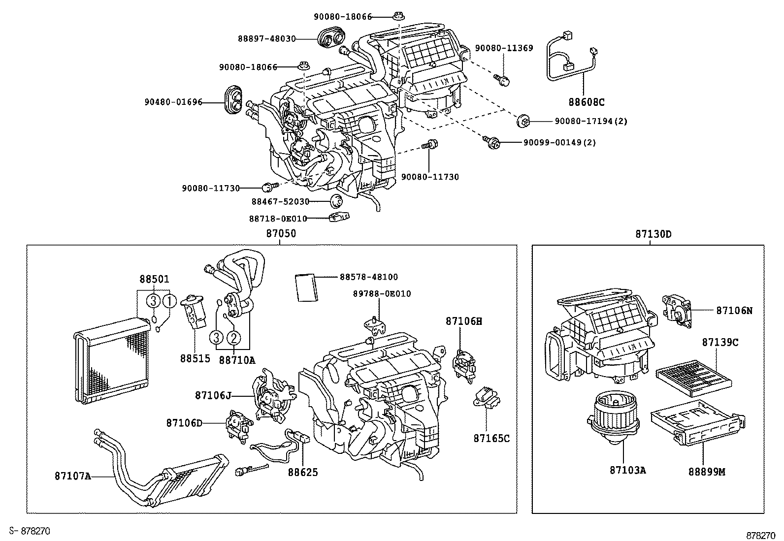 TOYOTA 87139-28010 - Filtr, vzduch v interiéru parts5.com