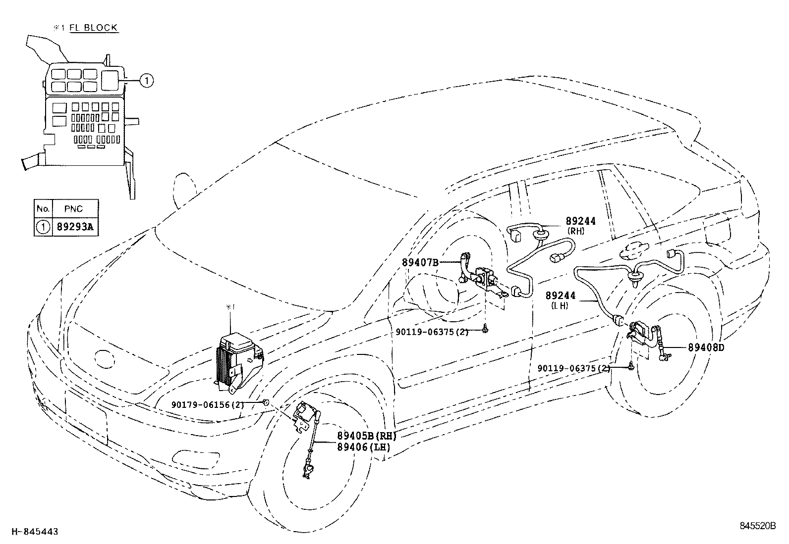 TOYOTA 89408-48020 - Ulożenie vzpery nápravy parts5.com