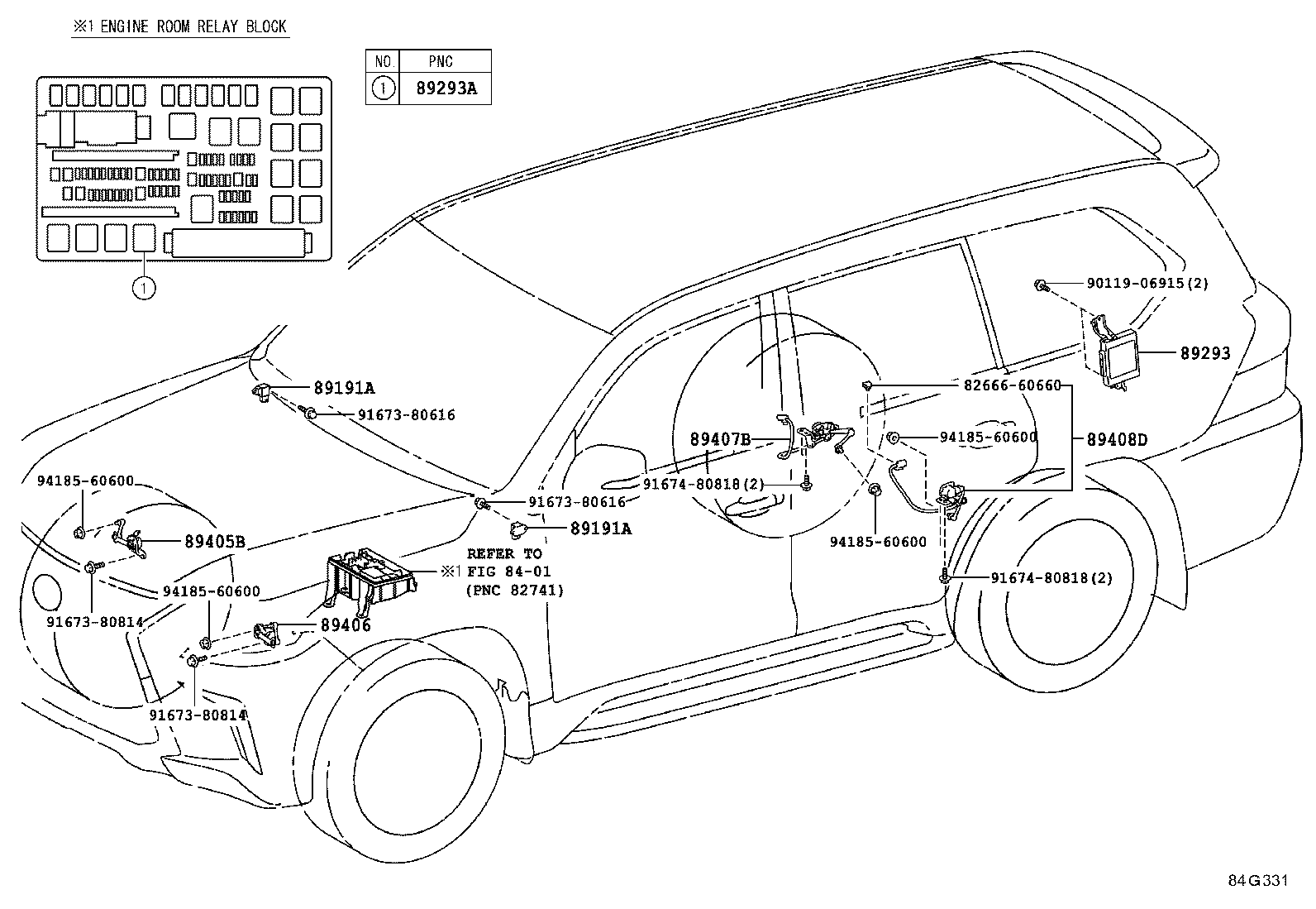 TOYOTA 89405-60020 - Riadiaca jednotka pneumatického prużenia parts5.com