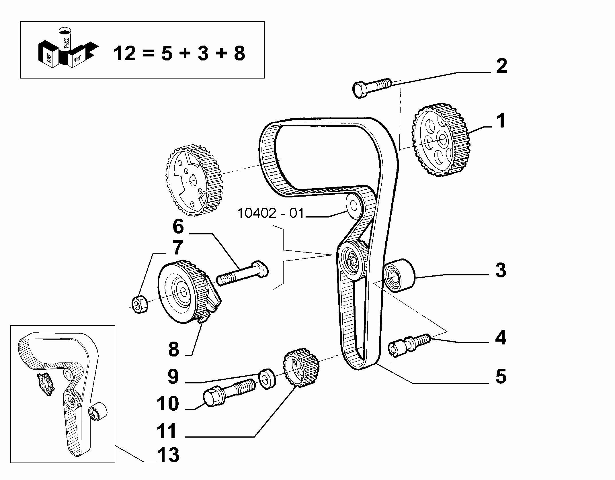 Opel 71731639 - Zupčasti kaiš parts5.com