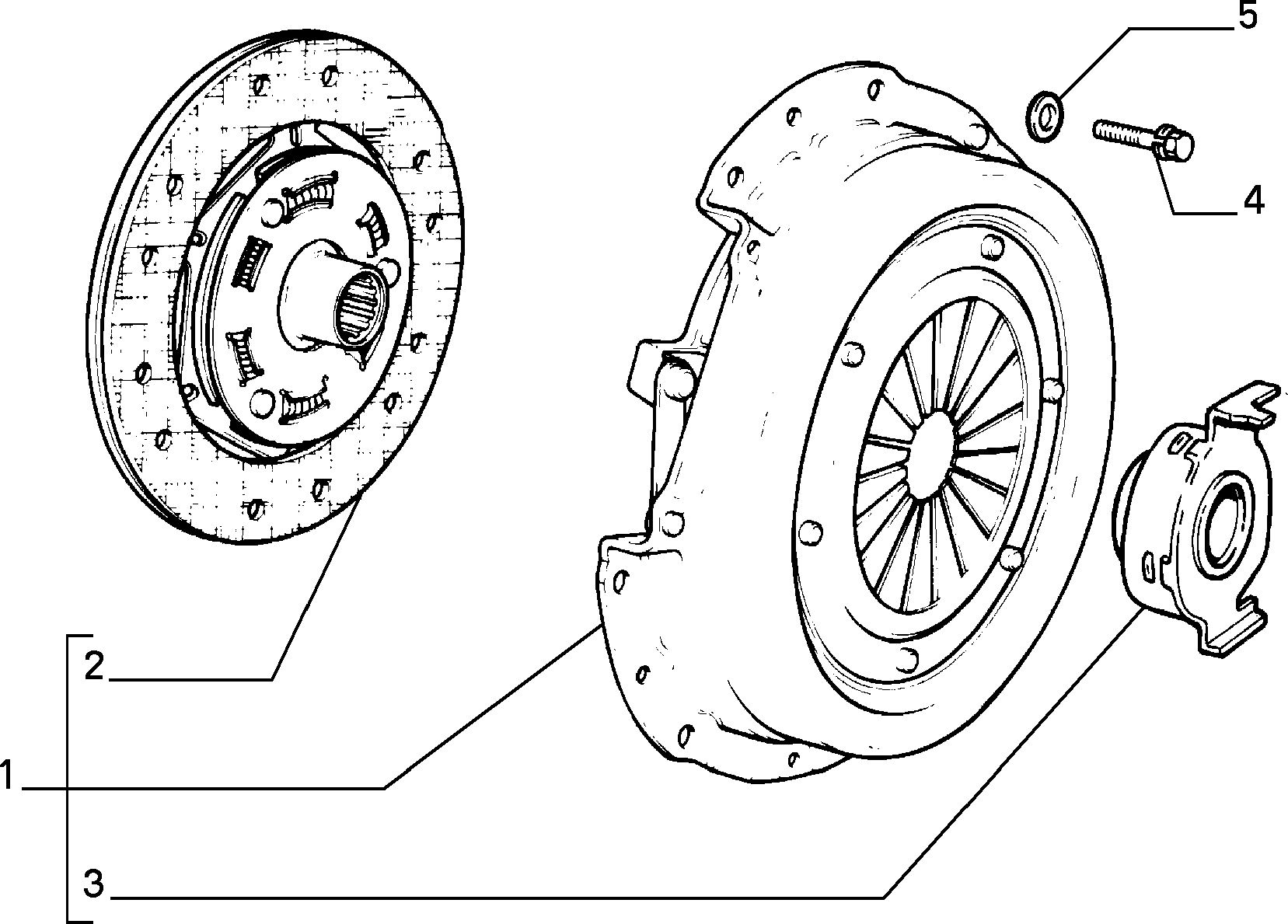 FIAT 46821337 - Clutch Release Bearing parts5.com