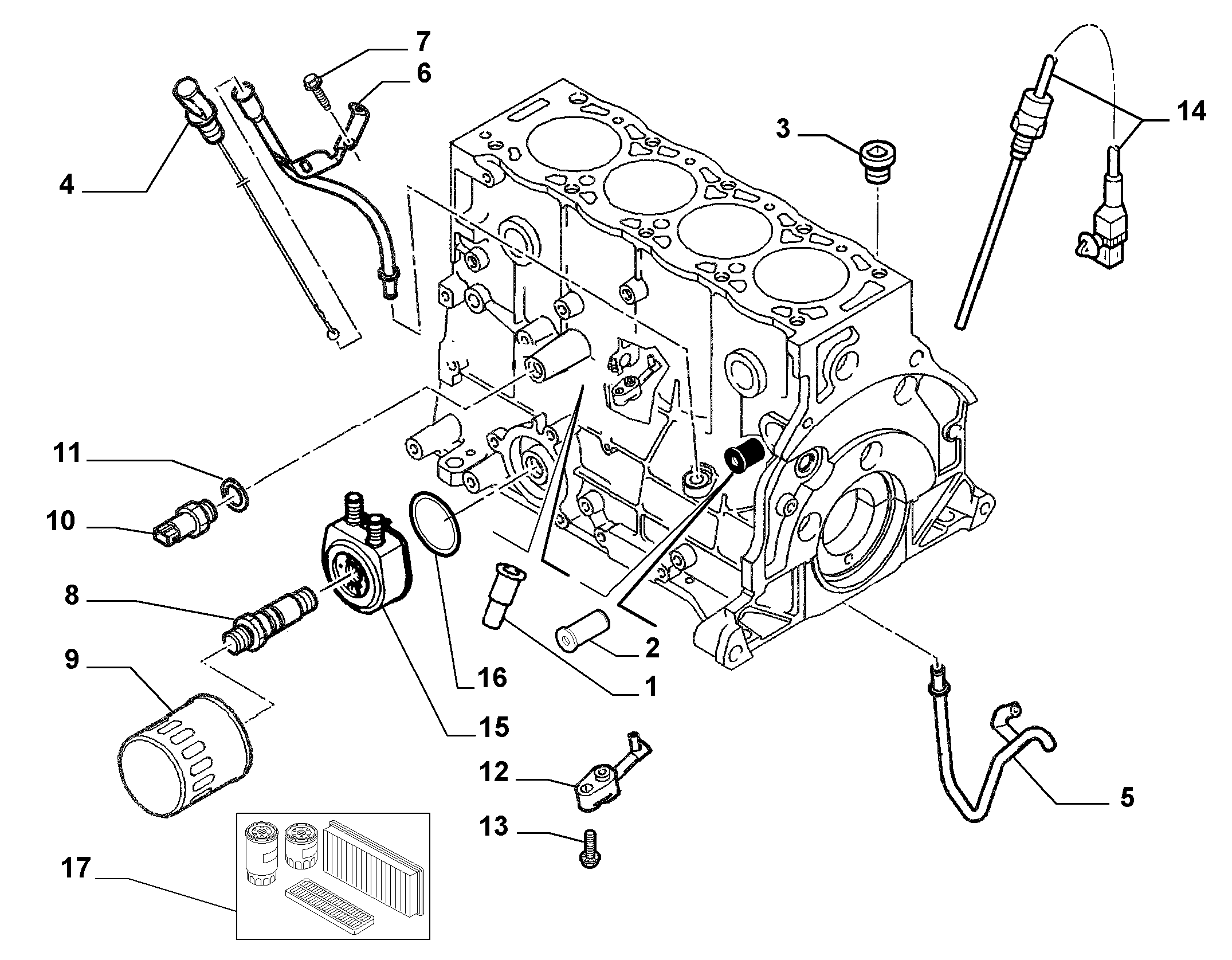 FIAT 9631846480 - Αισθητήρας, πίεση λαδιού parts5.com