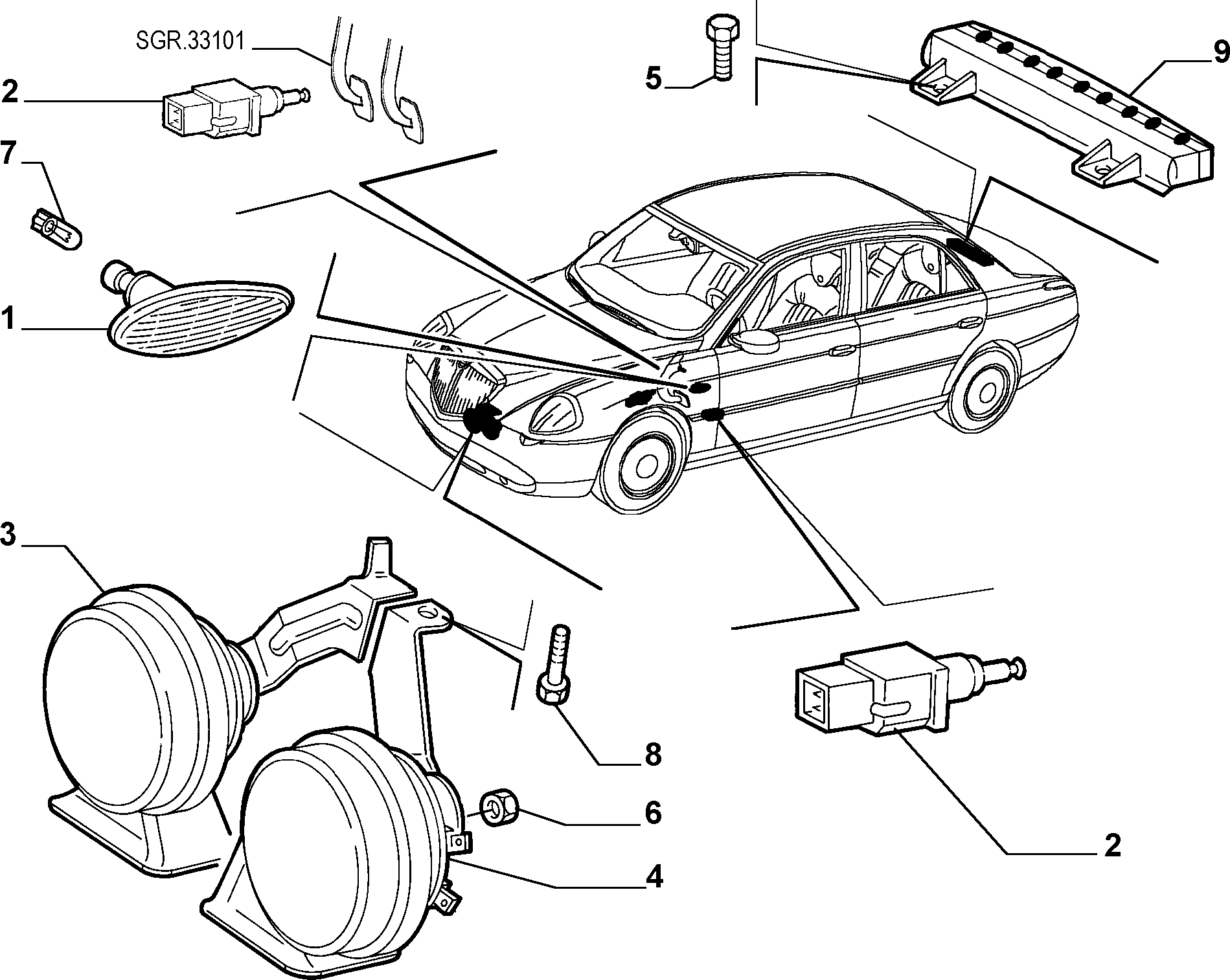 IVECO 14144190 - Bulb, indicator parts5.com