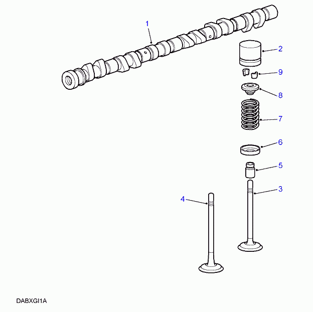 Rover STC2144 - Zdvihátko ventilu parts5.com