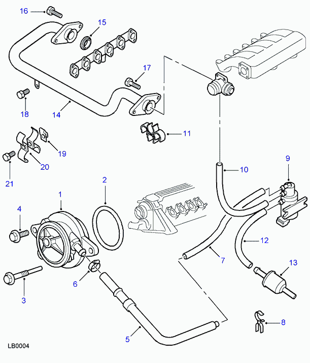 Land Rover STC 4202 - Filtre à carburant parts5.com