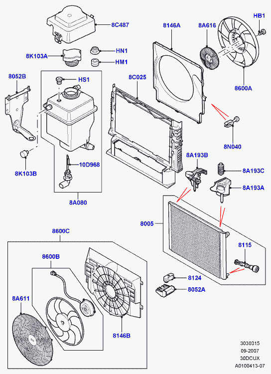 BMW PCD000070 - Sealing Cap, coolant tank parts5.com