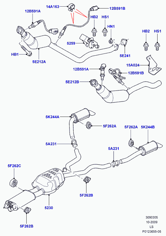 Land Rover WCS500010 - Coussinet de palier, stabilisateur parts5.com