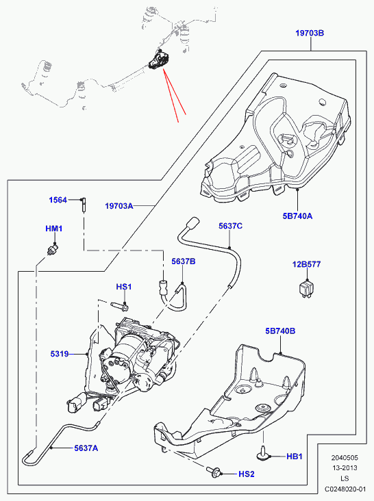 Land Rover YWB500220 - Ρελέ πολλαπλών λειτουργιών parts5.com